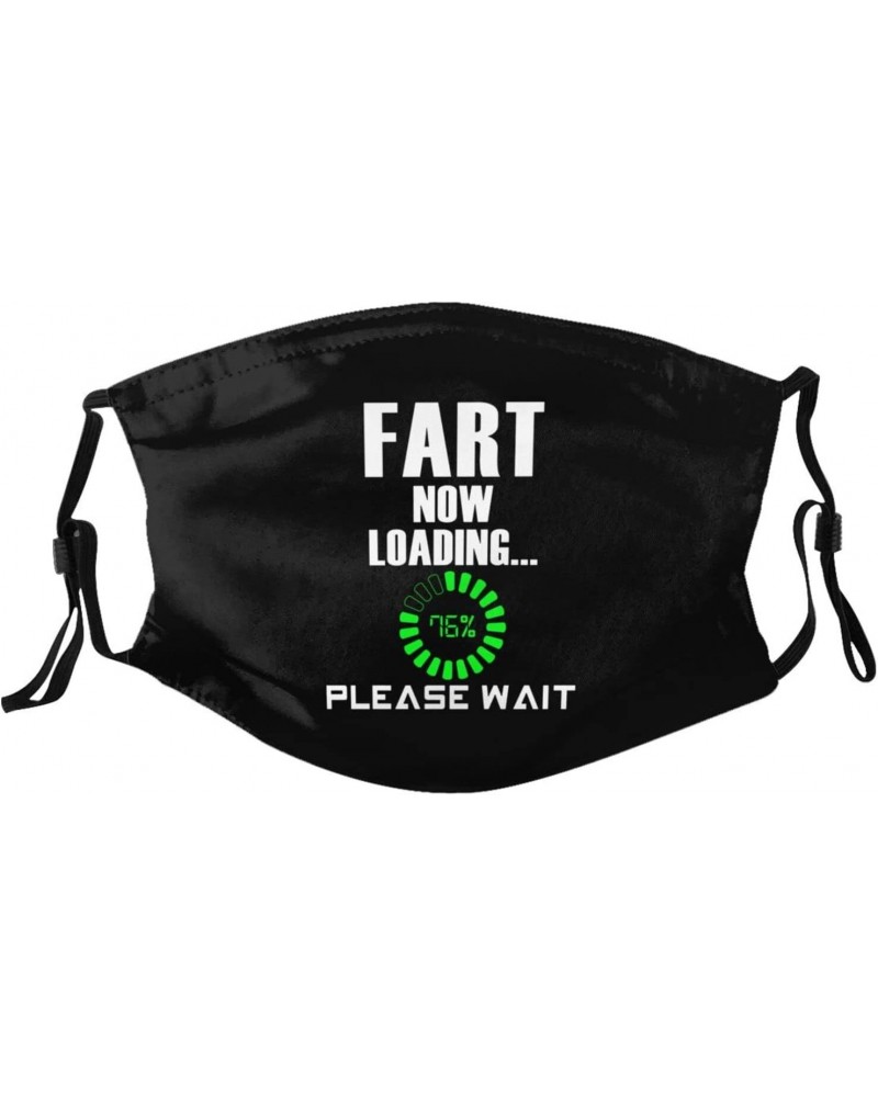 Fart Now Loading Face Mask Adjustable Breathable Balaclava with Filter Black $8.97 Balaclavas