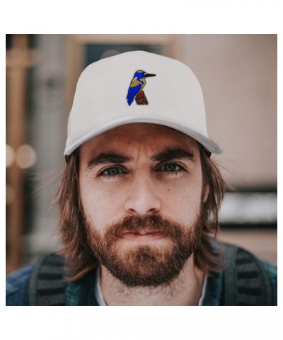 Baseball Cap Animal Wildlife Bird Azure Kingfisher Hats for Men & Women Royal Blue Design Only $14.03 Baseball Caps