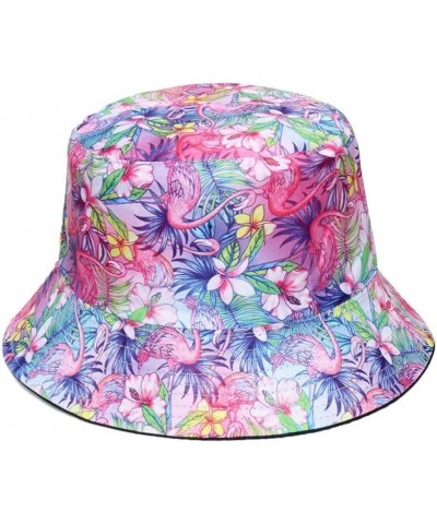 Flower Print Fisherman Hat for Women,Summer Outdoor Packable Cap Travel Beach Sun Hat $19.05 Sun Hats