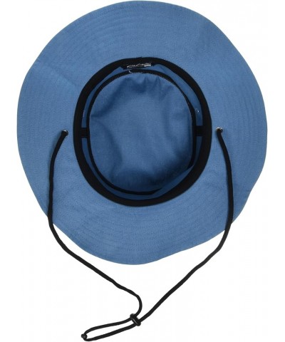 Men's Bushmaster Sun Protection Floppy Visor Bucket Hat Aegean Blue 234 $17.16 Sun Hats