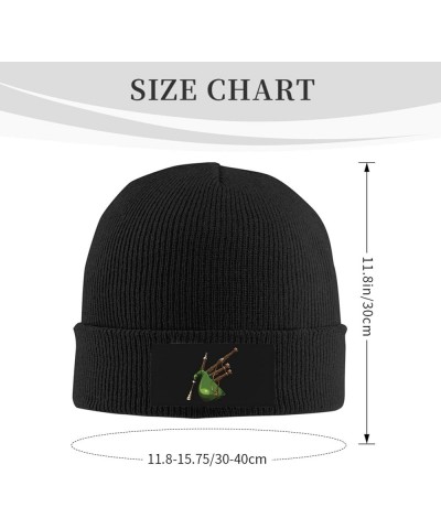 Bagpiper Quotes Funny Sayings Bagpipes Gifts for Women Black Unisex Beanie Hat Beanie Cap Winter Hat for Men Women Black $11....