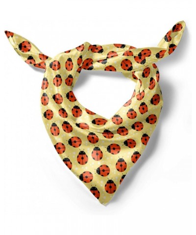 Multicolor Head Scarves Mustard Vermilion Black $17.25 Scarves