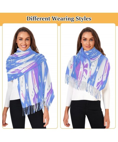 Women Cashmere Scarves Christmas Winter Fashion Scarf Pashmina Shawl Wrap Warm Blanket Large Size Multicolor 29 $15.08 Scarves