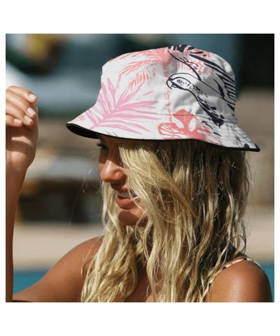 Funny Bucket Hat Beach Seamless Bucket Hats Summer Trendy Men Hats for Beach Accessories for Golf Must Haves Birds 1 $9.09 Bu...