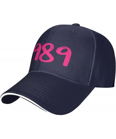 1989 Hat Country Music City Oversized Tour Baseball Cap Golf Dad Hat Trucker Hat Men Women Navy Blue $12.97 Baseball Caps