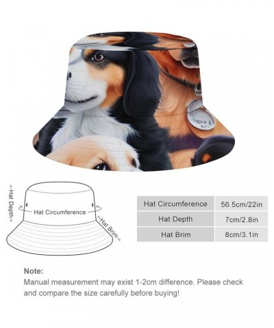 Fisherman Bucket Hat Wide Brim Sun Cap Boonie Hat Trucker Cap for Running/Sports Pattern 11 $13.91 Bucket Hats