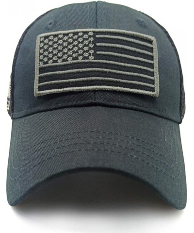 Baseball Cap Low Profile American USA Flag Hat Adjustable Camo Mesh Unisex Caps Black $10.84 Baseball Caps