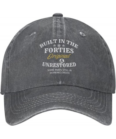 Built in The Forties Original Unrestored Some Parts Still in Working Order Hat Men Funny Mesh Hats for Summer Deep Heather-2 ...