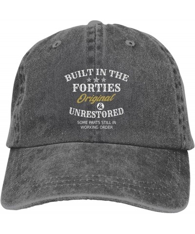 Built in The Forties Original Unrestored Some Parts Still in Working Order Hat Men Funny Mesh Hats for Summer Deep Heather-2 ...