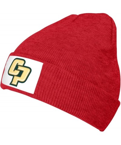 Cal Poly Mustangs Stretch Knit Hat for Men Women Winter Warm Cap Red $7.50 Skullies & Beanies