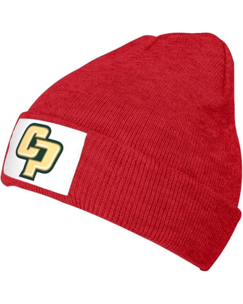 Cal Poly Mustangs Stretch Knit Hat for Men Women Winter Warm Cap Red $7.50 Skullies & Beanies