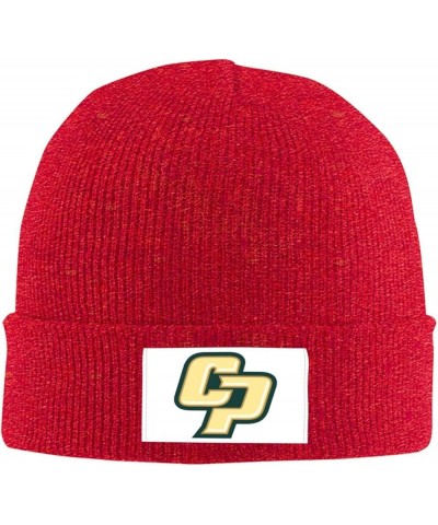 Cal Poly Mustangs Stretch Knit Hat for Men Women Winter Warm Cap Red $7.50 Skullies & Beanies