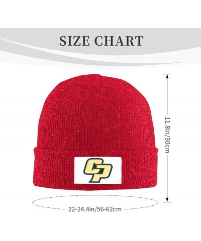 Cal Poly Mustangs Stretch Knit Hat for Men Women Winter Warm Cap Red $7.50 Skullies & Beanies