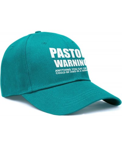 Pastor Warning Hat Pastor Warning Cap Pastor Warning Anything You Say or Do Could Be Used in a Sermon Hat Gifts Sky-blue $9.8...