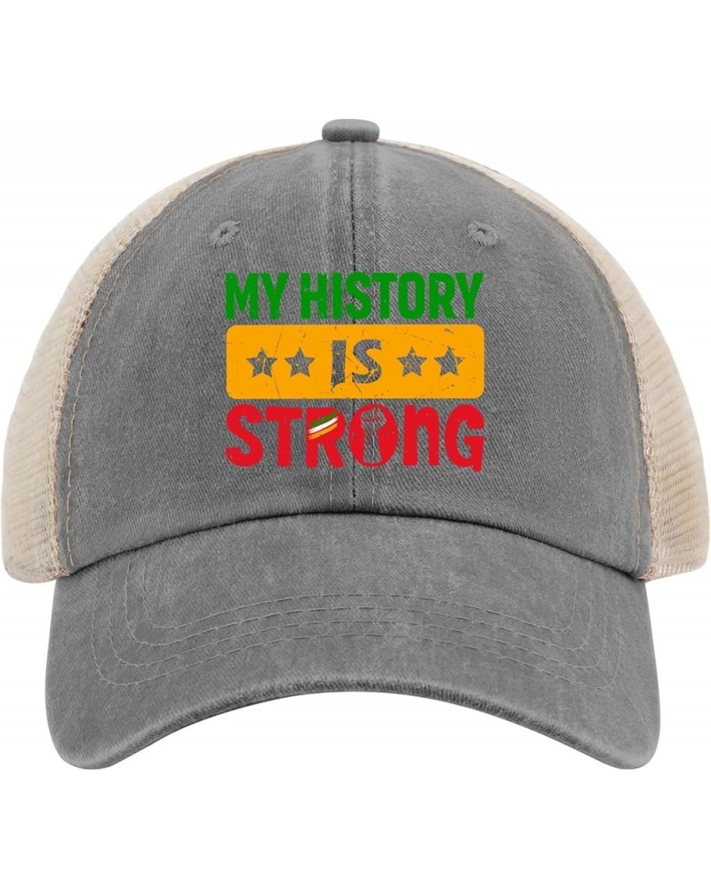 My is Strong Cap Running Hats for Women AllBlack Black Hat Women Gifts for Women Baseball Caps Gray02 $10.19 Sun Hats