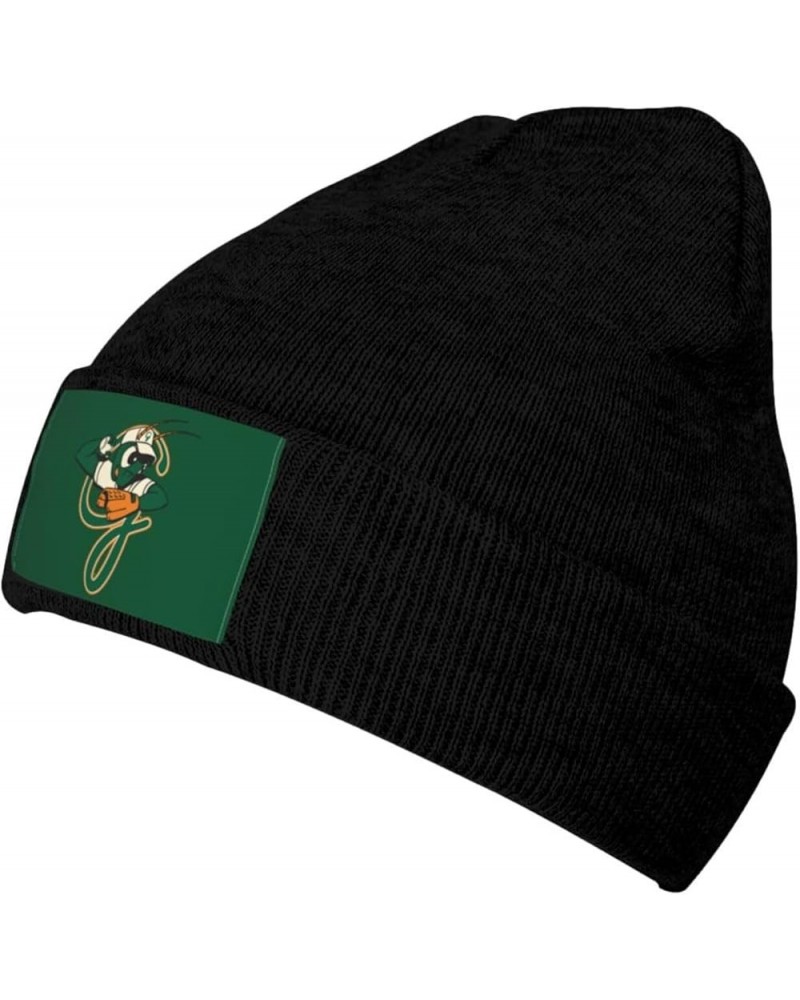 Greensboro Grasshoppers Stretch Knit Hat for Men Women Winter Warm Cap Black $8.33 Skullies & Beanies