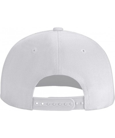 Enrique Singer Iglesias Flat Brim Hat Baseball Cap for Men Women Adjustable Snapback Caps Summer Trucker Hat White $11.59 Bas...