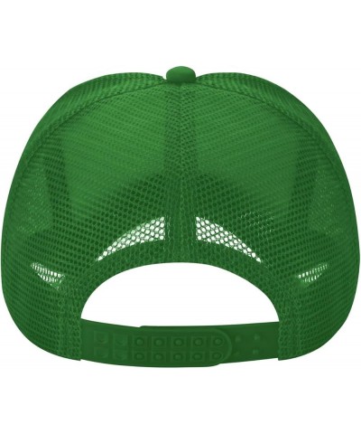 UIC Flame Trucker Hats，Adjustable Comfortable Mesh Shade Baseball Cap for Men and Women Green $10.07 Baseball Caps