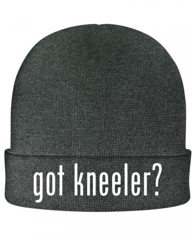 got Kneeler? - Soft Adult Beanie Cap Grey $17.83 Skullies & Beanies