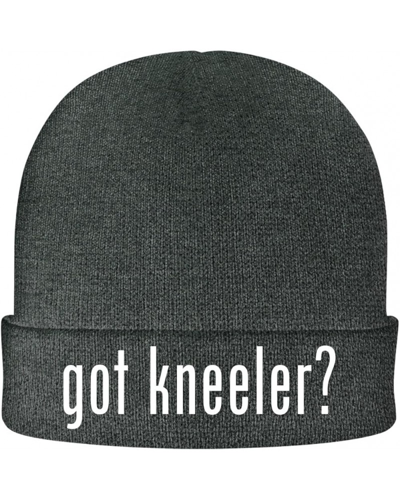 got Kneeler? - Soft Adult Beanie Cap Grey $17.83 Skullies & Beanies