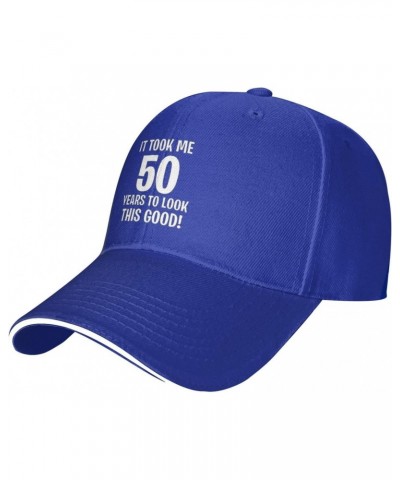 Vintage 70th Birthday Gifts It Took Me 50 Years to Look This Good! Baseball Hats for Men Adjustable Dad Hat,Blue $10.99 Baseb...