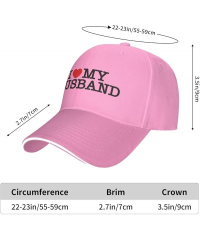 I Heart My Husband I Love My Husband Gray Cowboy Hat Baseball Cap Adjustable Trucker Caps Sun Hats Baseball Hats Pink $11.59 ...