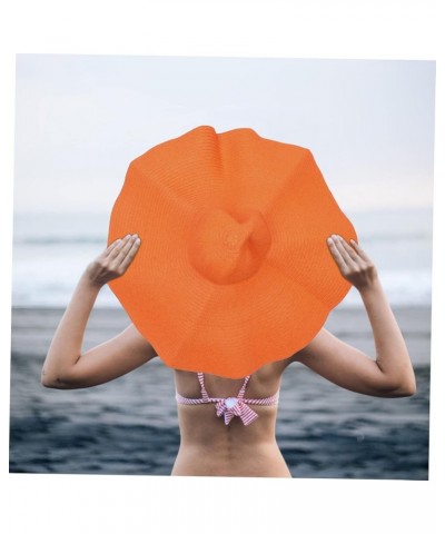 2pcs Oversized Sun Hat Beach Straw Hat Trendy Sun Hat Lightweight Straw Hat Breathable Straw Hat Wide Orangex2pcs $11.07 Sun ...