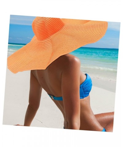 2pcs Oversized Sun Hat Beach Straw Hat Trendy Sun Hat Lightweight Straw Hat Breathable Straw Hat Wide Orangex2pcs $11.07 Sun ...