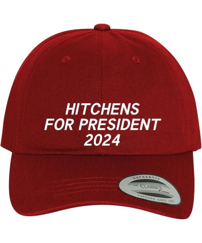 Hitchens for President 2024 - Comfortable Dad Hat Baseball Cap Red $13.23 Baseball Caps