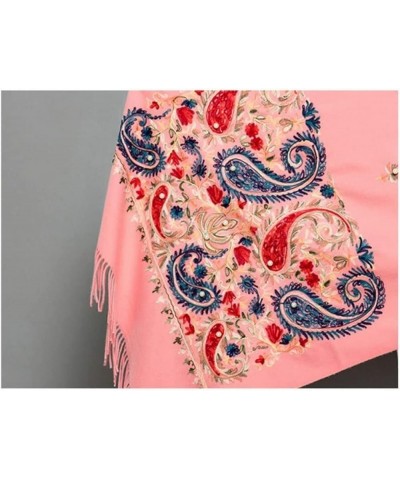 Scarf Gift Winter Embroidery Scarf Women Scarf Shawls and Wraps Warm Shawl Shawl (Color : G, Size : 200 * 70cm) 200*70cm F $4...