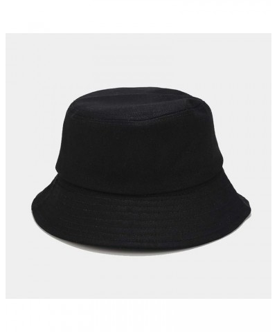 Bucket Hat for Women Men, Unisex Cute Travel Sun Hat Summer Beach Fisherman Cap Plain Double-Side-Wear Summer Hat A01-black $...