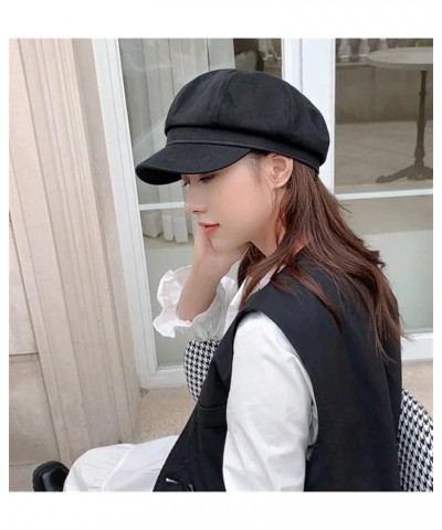 Leisure Outdoor Warm Winter Hat Girl's Adjustable Baseball Hat Cotton Hip Hop Hat Sunshade Hat C1 $20.47 Newsboy Caps