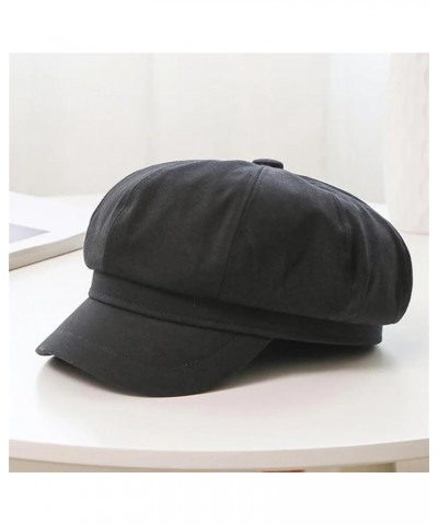 Leisure Outdoor Warm Winter Hat Girl's Adjustable Baseball Hat Cotton Hip Hop Hat Sunshade Hat C1 $20.47 Newsboy Caps