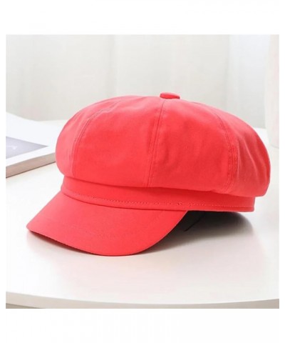 Leisure Outdoor Warm Winter Hat Girl's Adjustable Baseball Hat Cotton Hip Hop Hat Sunshade Hat C1 $20.47 Newsboy Caps