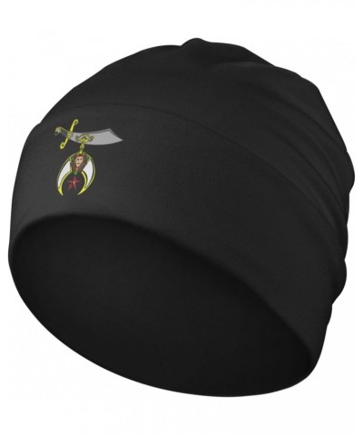 Masonic Shriner Black Men Slouch Hollow Beanie Thin Summer Cap Skullcap Hedging Hat Beanie Cap for Women Men $10.59 Skullies ...