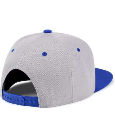 Korean Heart Finger Hip-Hop Snapback Hat Embroidered Baseball Cap Korea Sign 35. Light Grey/Blue $12.49 Baseball Caps