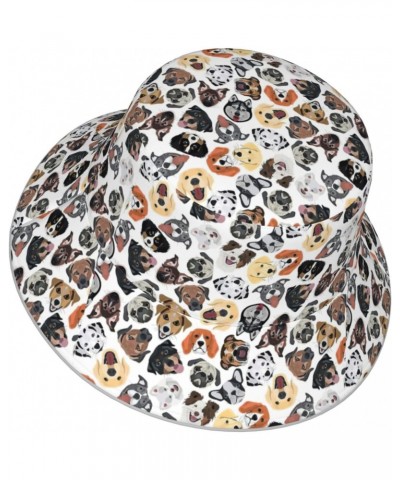 Dog Print Fisherman's Cap Fashionable Hat Fisherman Hats Sun Hats for Fishing, Cap $13.36 Sun Hats