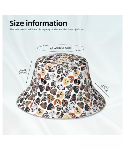 Dog Print Fisherman's Cap Fashionable Hat Fisherman Hats Sun Hats for Fishing, Cap $13.36 Sun Hats