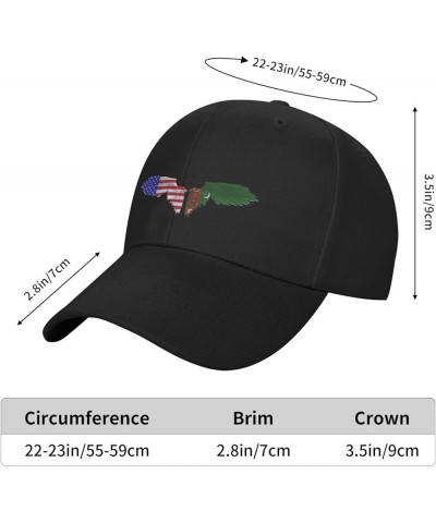 Wings Flag Baseball Cap Printed Vintage Pattern Decoration for Men Women Funny Novelty Trucker Dad Hat City Walk Gift Wings A...