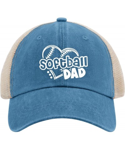 Softball Dad Hat Mens Outdoor Hat AllBlack Golf Hat Gifts for Grandma Baseball Caps Lake Blue $12.75 Bucket Hats