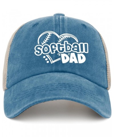 Softball Dad Hat Mens Outdoor Hat AllBlack Golf Hat Gifts for Grandma Baseball Caps Lake Blue $12.75 Bucket Hats