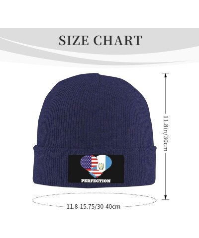 Beanie Hat Unisex Stretchy Hat Soft Warmth Knit Hat Cap for Men & Women Navy Blue $8.75 Skullies & Beanies