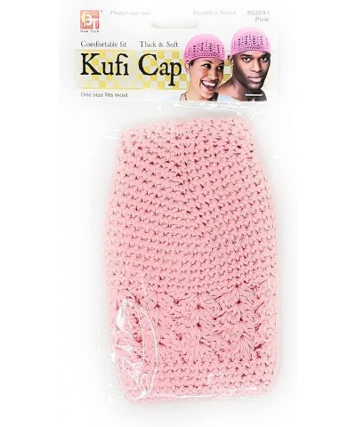 True Kufi Cap Cotton Pink $8.78 Skullies & Beanies