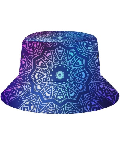 Bucket Hat Sun Hats for Teen Girl Summer Sun Outdoor Travel Hiking UV Protection Pattern (535) $10.06 Bucket Hats