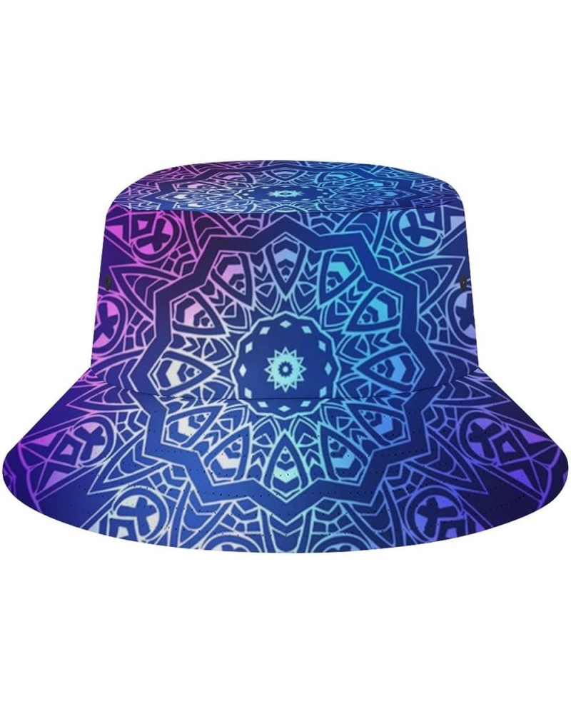 Bucket Hat Sun Hats for Teen Girl Summer Sun Outdoor Travel Hiking UV Protection Pattern (535) $10.06 Bucket Hats