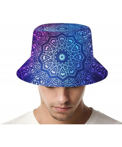 Bucket Hat Sun Hats for Teen Girl Summer Sun Outdoor Travel Hiking UV Protection Pattern (535) $10.06 Bucket Hats