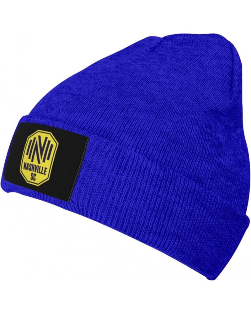 Nashville Sc Grommet Beanie Knit Hats for Men&Women-Daily Knit Ribbed Cap - Caps for Cold Weather $23.81 Skullies & Beanies