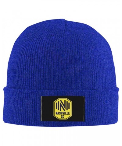 Nashville Sc Grommet Beanie Knit Hats for Men&Women-Daily Knit Ribbed Cap - Caps for Cold Weather $23.81 Skullies & Beanies