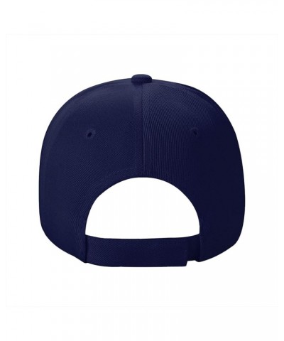 Make Orwell Fiction Again Men's Baseball Hat Original Trucker Cap Adjustable Navy Blue $10.82 Baseball Caps