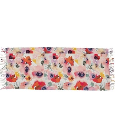 Pastel Daisy Flowers Women's Wraps & Pashminas Decorative Pashmina Shawl Warm Blanket Scarf Flower Watercolor Floral $13.77 S...